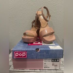 Pop Dusty Rose Heels